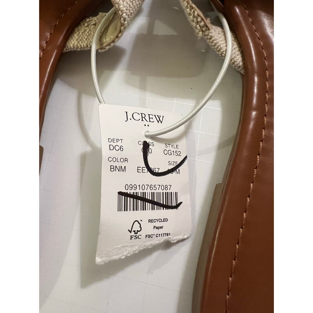J.Crew Mixed Criss-Cross Slide Sandals - Picture 3 of 5
